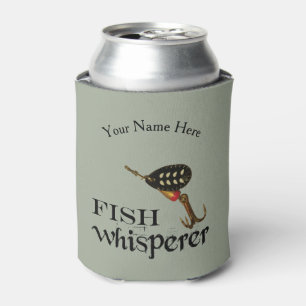 Personalized Fish Whisperer Can Cooler