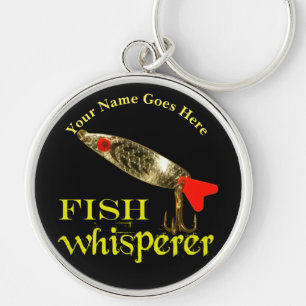 Personalized Fish Whisperer Keychain