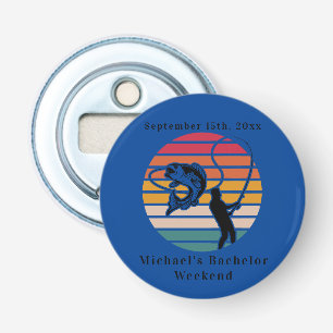Personalized Fishing Bachelor Weekend Bottle Opener