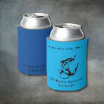 Personalized Fishing Bachelor Weekend Can Cooler<br><div class="desc">Personalized Fishing Bachelor Weekend Can Cooler Personalized Can Coolers are the perfect keepsakes for your friends to remember your special day. Cheers to a fun and memorable bachelor party! Add your custom wording to this design by using the "Edit this design template" boxes on the right hand side of the...</div>