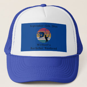 Personalized Fishing Hat   Bachelor Weekend