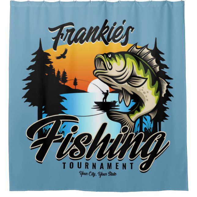 Personalized Fishing Tournament Fish Angler Trout  (Front)