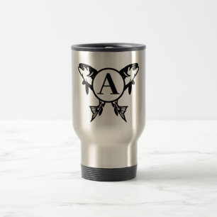 Personalized Fishing Travel Mug Gift