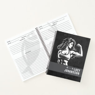 Personalized Fitness Journal Daily Exercise Diary