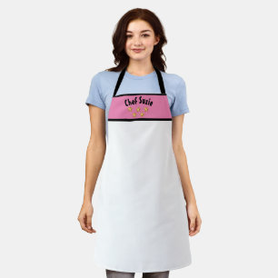 Personalized Five Star Chef Bakers Kitchen Aprons