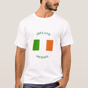 Personalized Flag of Ireland T-Shirt