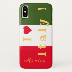 Personalized Flag of Italy Case-Mate iPhone Case