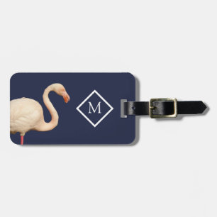 Personalized Flamingo Luggage Tag