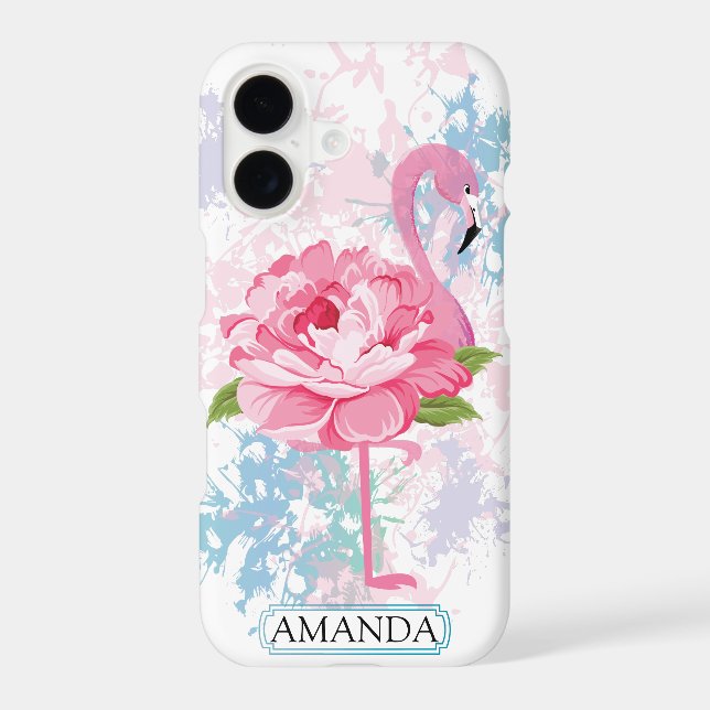 Personalized | Flamingo Monogram (Back)
