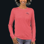 Personalized Flamingo Wine Drinker Novelty Party Tri-Blend Shirt<br><div class="desc">Cute personalized flamingo gag apparel that’s perfect for summer and fall party or everyday swag. Add your name or message by clicking on the "Personalize" button above.</div>