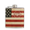 Personalized Flask American Vintage Flag