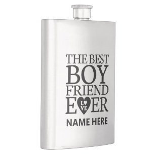 Personalized Flask For Boyfriend