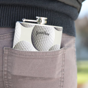 Personalized Flask Golf