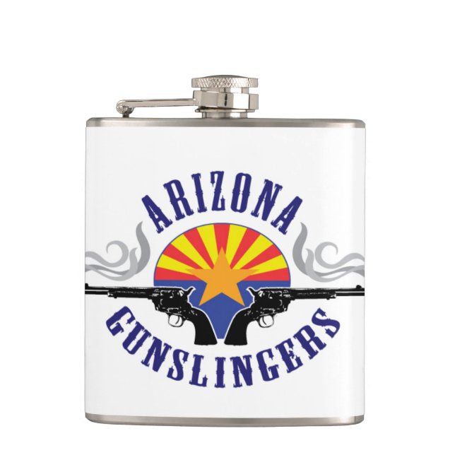 Personalized flask with club logo (Front)