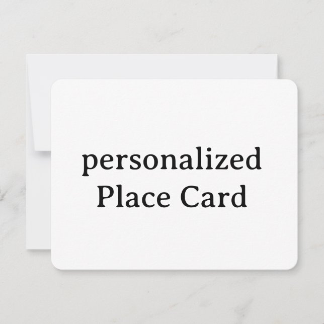 personalized Flat Card 4.25" x 5.5" (Front)