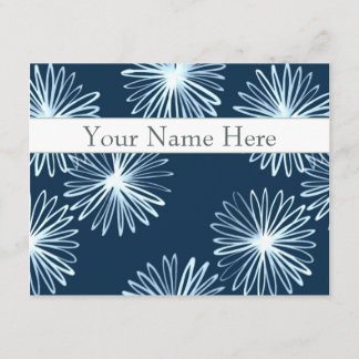 Personalized Flat Note Cards - Japanese Brush