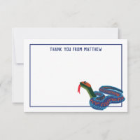 Personalized Flat Panel California Garter Snake
