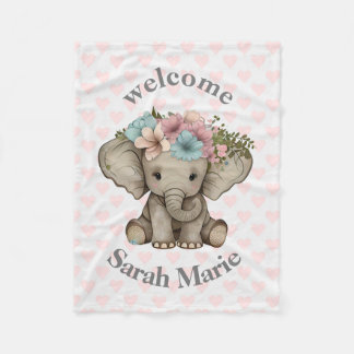 Personalized Fleece Blanket