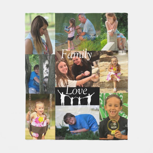 Personalized Fleece Blanket (Front)