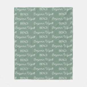 Personalized Fleece Blanket