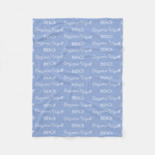Personalized Fleece Blanket