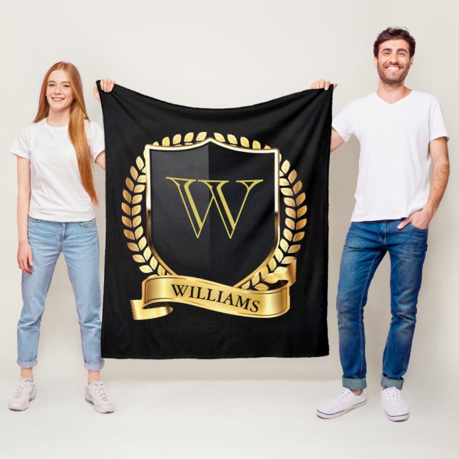 Personalized Fleece Blanket (In Situ)