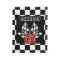 Personalized Fleece Blanket With Check Pattern