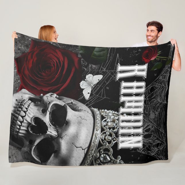 Personalized Fleece Throw Haunting Adeline Zade Me (In Situ)