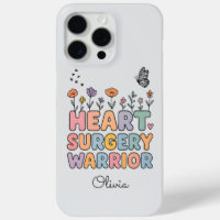 Personalized Floral Anatomical Heart Surgery Gift
