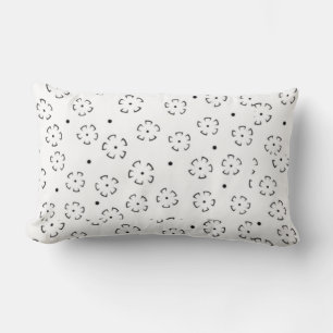 Personalized Floral Birthday Gift Folder Lumbar Pillow