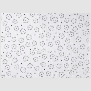 Personalized Floral Birthday Gift Folder Tissue Paper