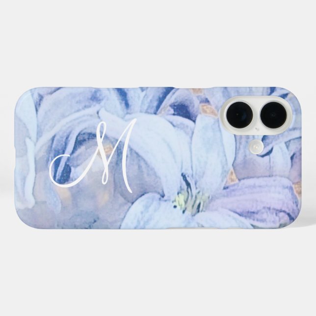 Personalized Floral  Case-Mate iPhone Case (Back (Horizontal))