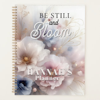Personalized Floral Christian Faith Planner