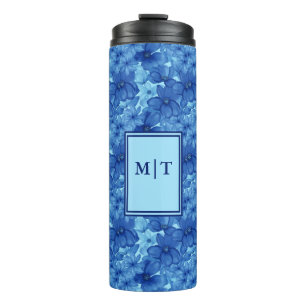 Personalized Floral Decorative Tumbler