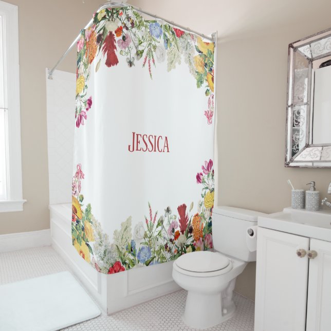 Personalized Floral Garden Colourful Flowers (In Situ)