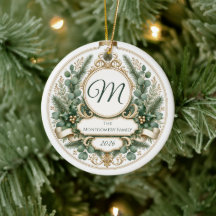 Personalized Floral Greenery Photo