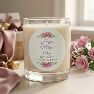 Personalized Floral Happy Mothers Day