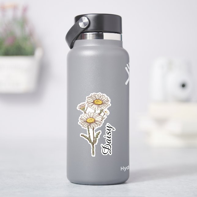 Personalized Floral Name Custom Botanical  (HydroFlask)