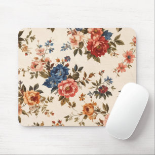 Personalized floral Photo Modern Mouse Pad