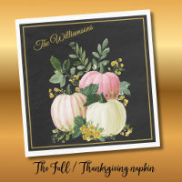PERSONALIZED, FLORAL & PINK PUMPKINS FOR FALL