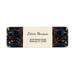 Personalized Floral Spray Fantasy Art