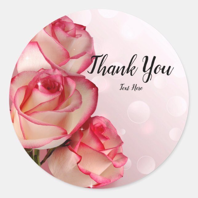 Personalized Floral stickers (Front)
