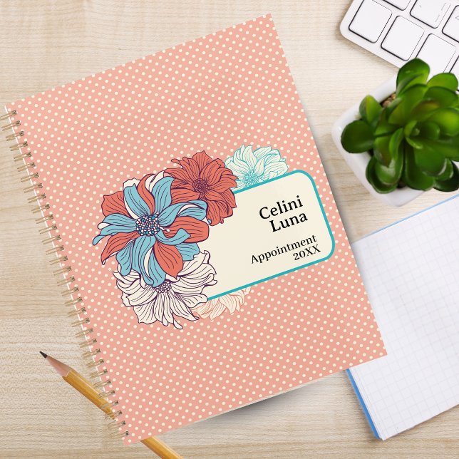Personalized Floral Weekly Planner | Custom Name (Floral Foliage Modern Minimal Script Planner 2026
)