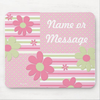Personalized Flower Girl Mouse Pad