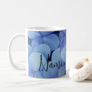 Personalized Flowers Floral Design Coffee Mug