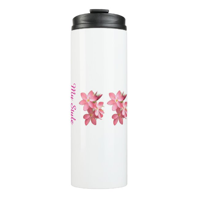 Personalized Flowers Morphing Coffee Cup (Front)