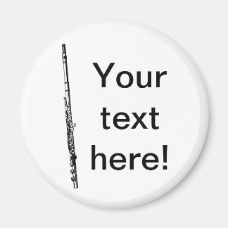 Personalized Flute Magnet