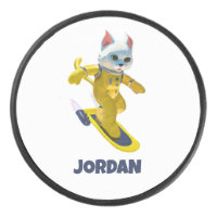 Personalized Flying Skateboard Magnet