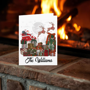 Personalized Folded Greeting Card