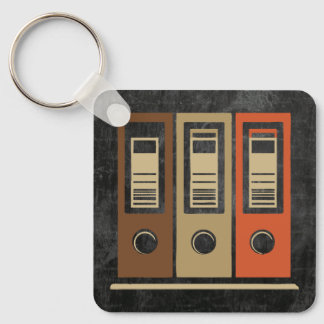 Personalized Folder Locker Tag - Office Organize Keychain